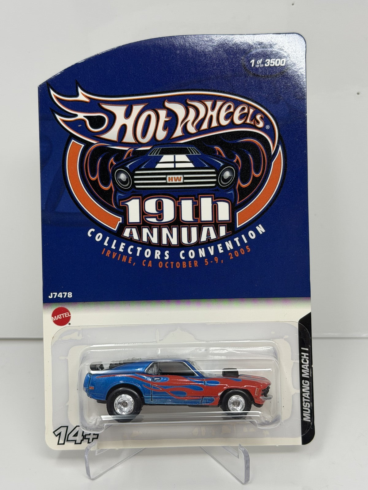 Hot Wheels 2005 19th Annual Collectors Convention Mustang Mach I 1:64 Diecast