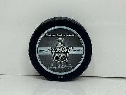 Paul Coffey Detroit Red Wings Signed NHL Autograph Puck Silver Auto