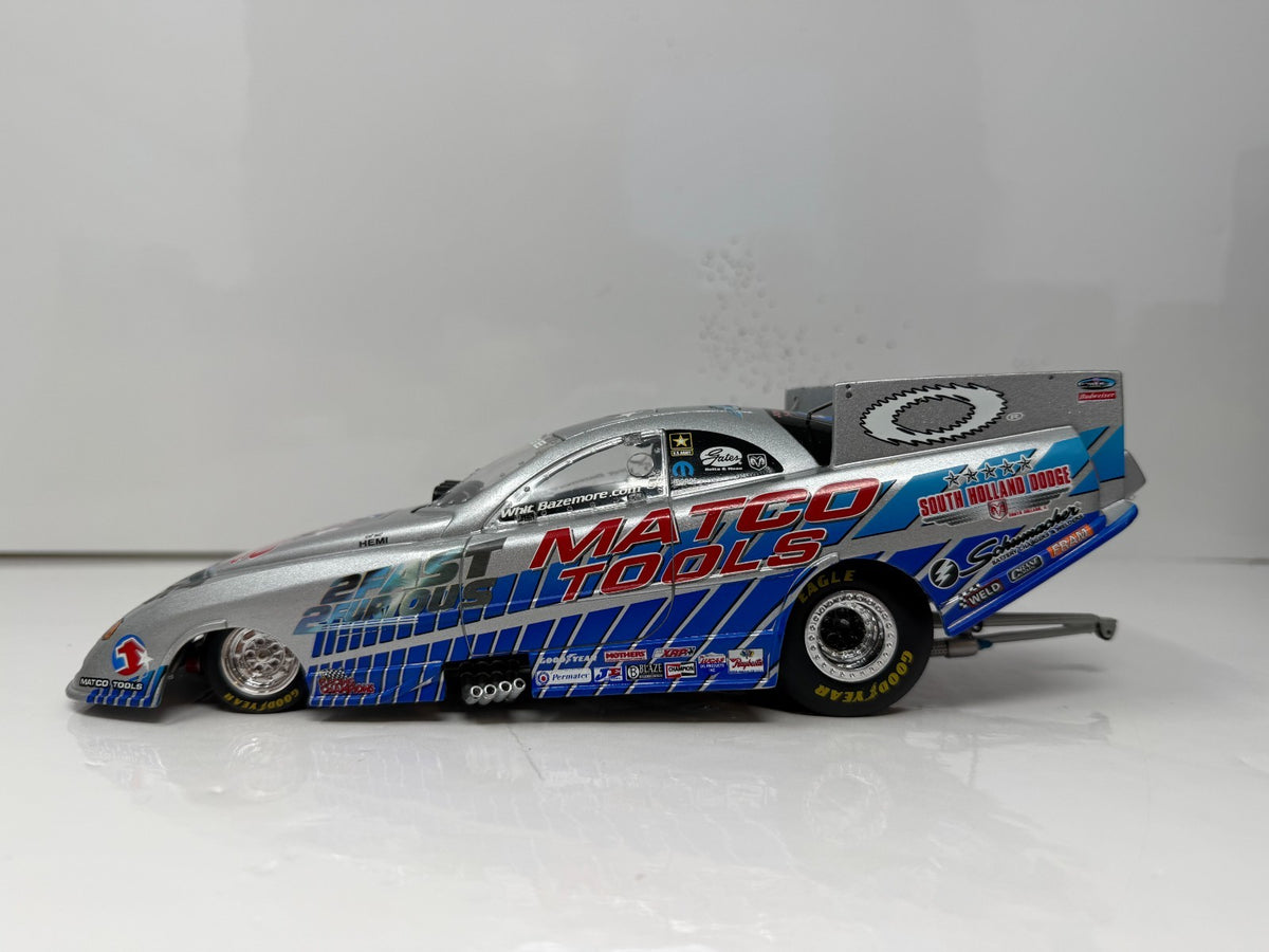 Racing Champions NHRA Whit Bazemore Fast Furious Dodge Funny Car 1:24 Diecast