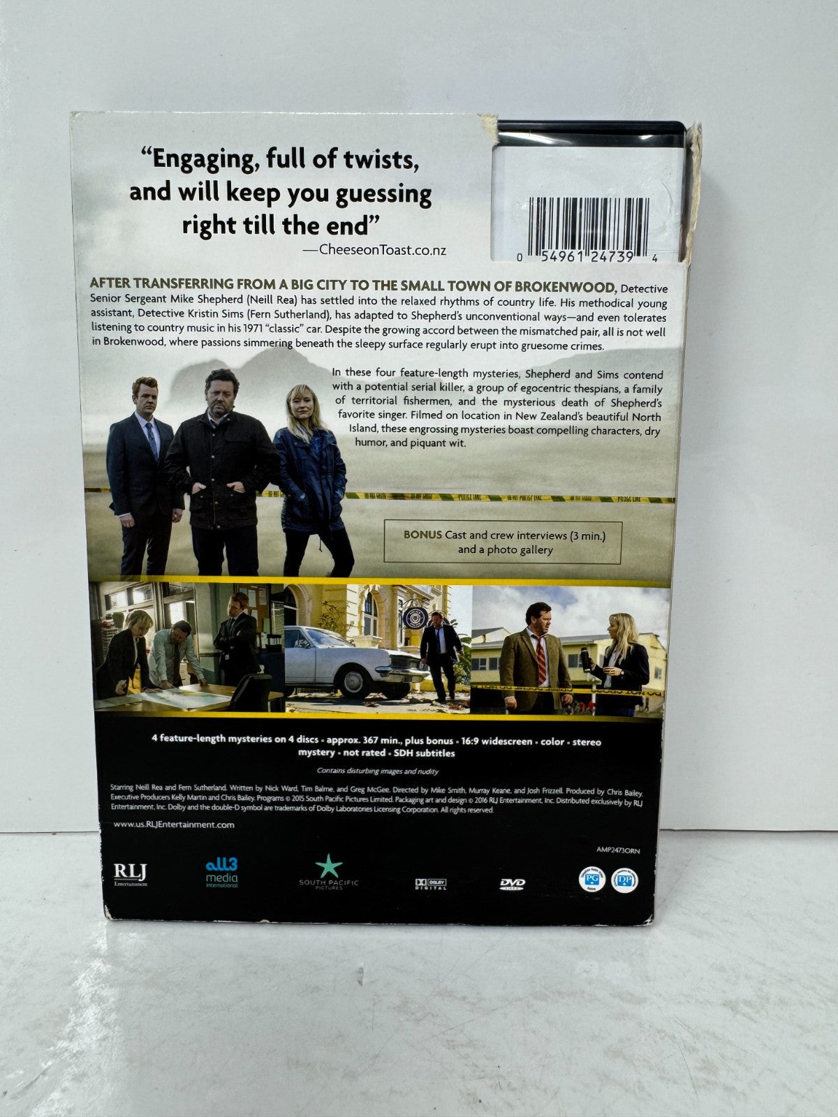 The Brokenwood Mysteries: Series 2 (DVD) TV Series Good Condition!!!