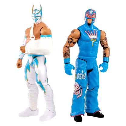 WWE Battle Pack Sin Cara vs Rey Mysterio Wrestling Figures Mattel