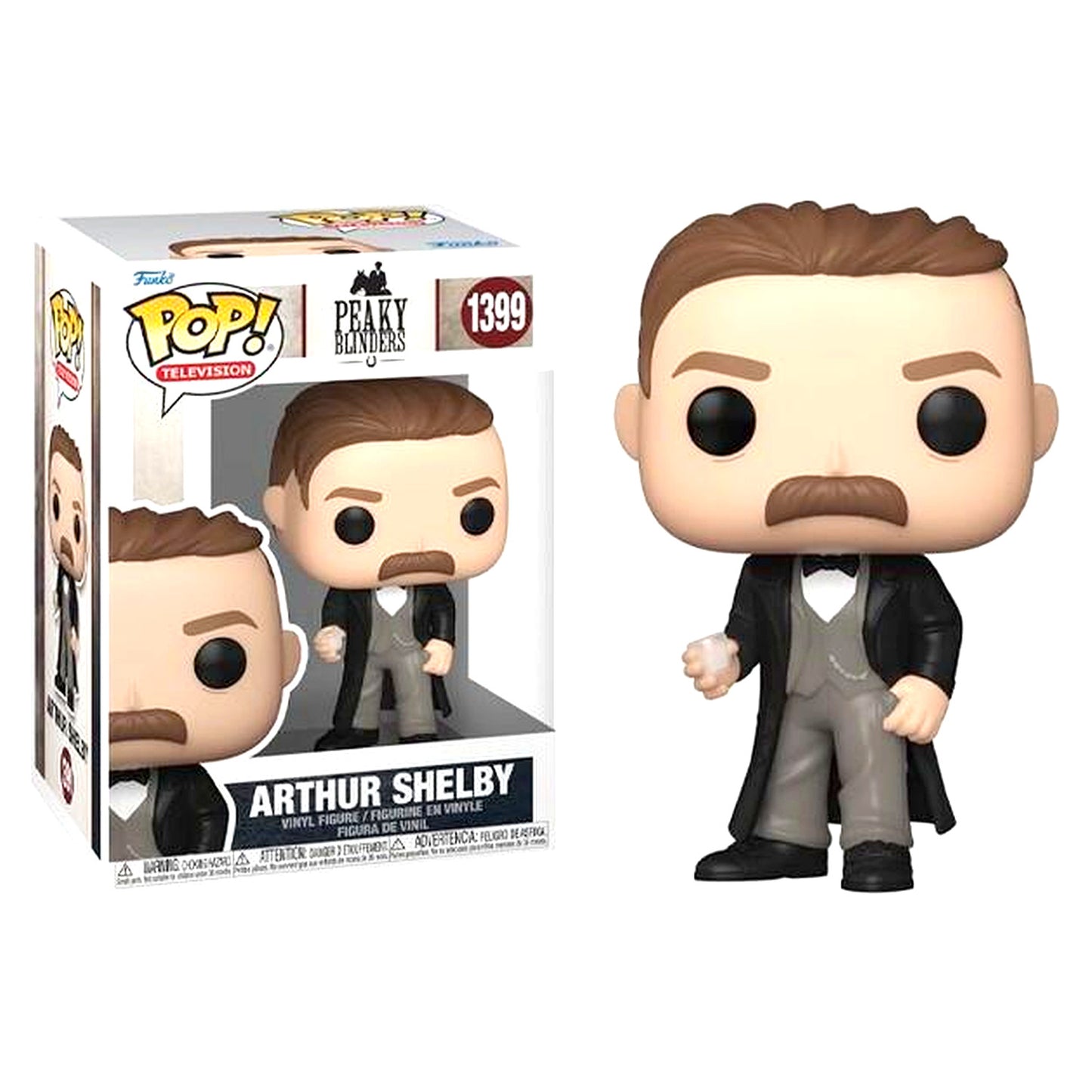 Funko Pop! Television Peaky Blinders #1399 Arthur Shelby Vinyl Figure