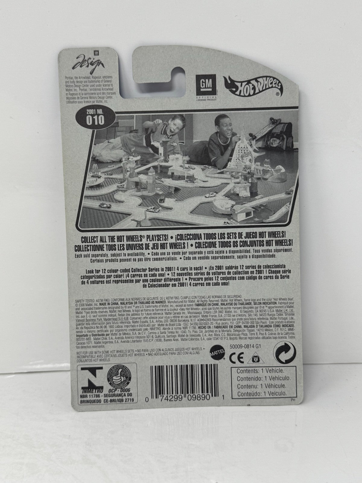 Hot Wheels Treasure Hunt Pontiac Rageous Real Riders 1:64 Diecast