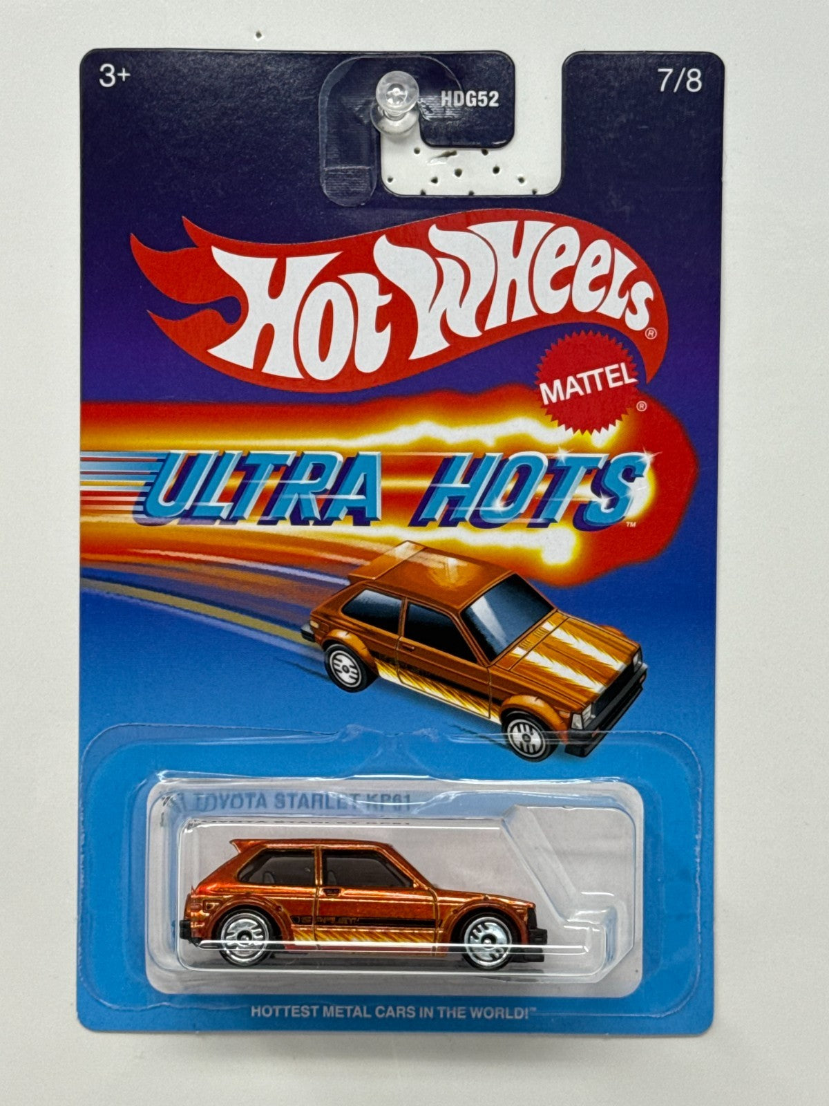 Hot Wheels Ultra Hots 1981 Toyota Starlet KP61 1:64 Diecast