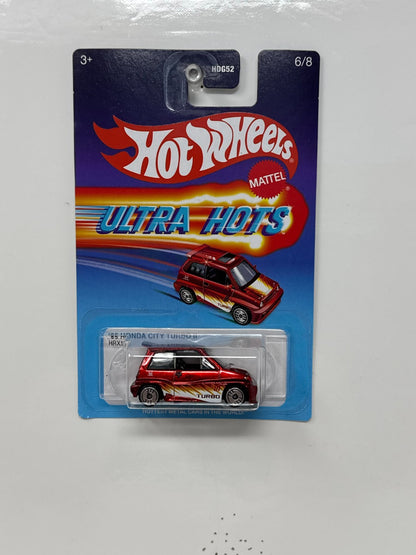 Hot Wheels Ultra Hots 1985 Honda City Turbo II JDM 1:64 Diecast