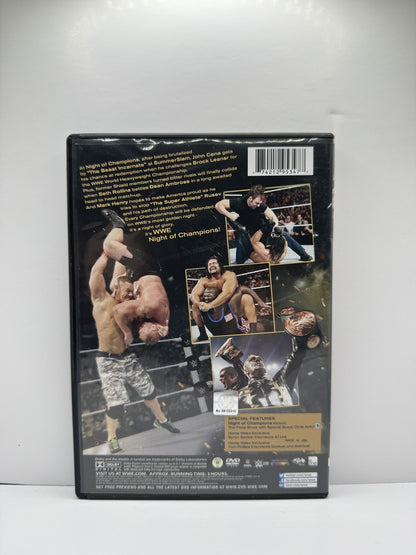 WWE Night of Champions 2014 (DVD) WWE Wrestling