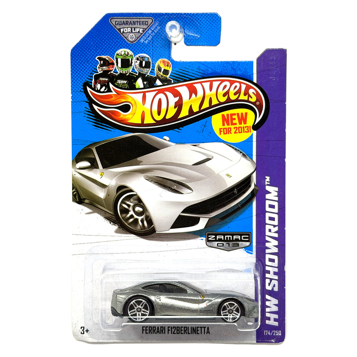 Hot Wheels ZAMAC HW Showroom Ferrari F12berlinetta 1:64 Diecast