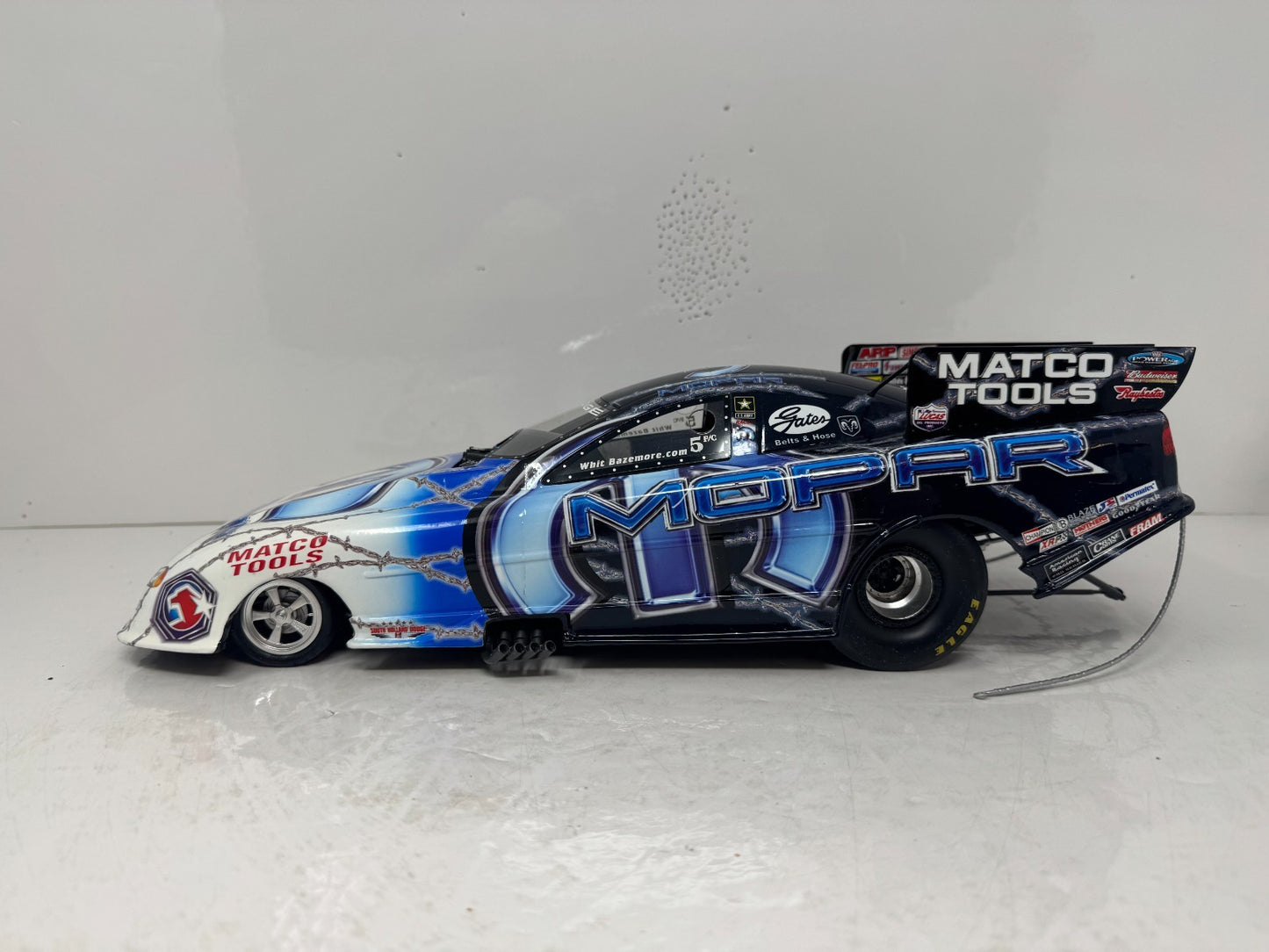 Milestone Whit Bazemore NHRA Mopar Mile High Dodge Funny Car 1:16 Scale