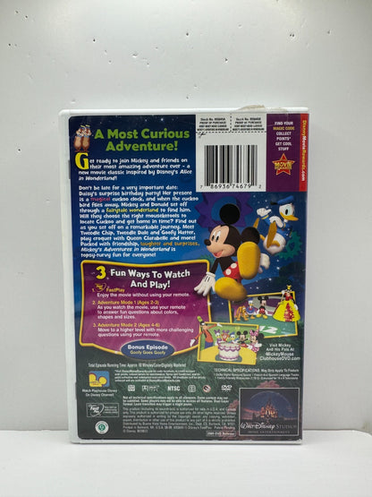 Mickey's Adventures in Wonderland (DVD) Mickey Mouse Kids Disney