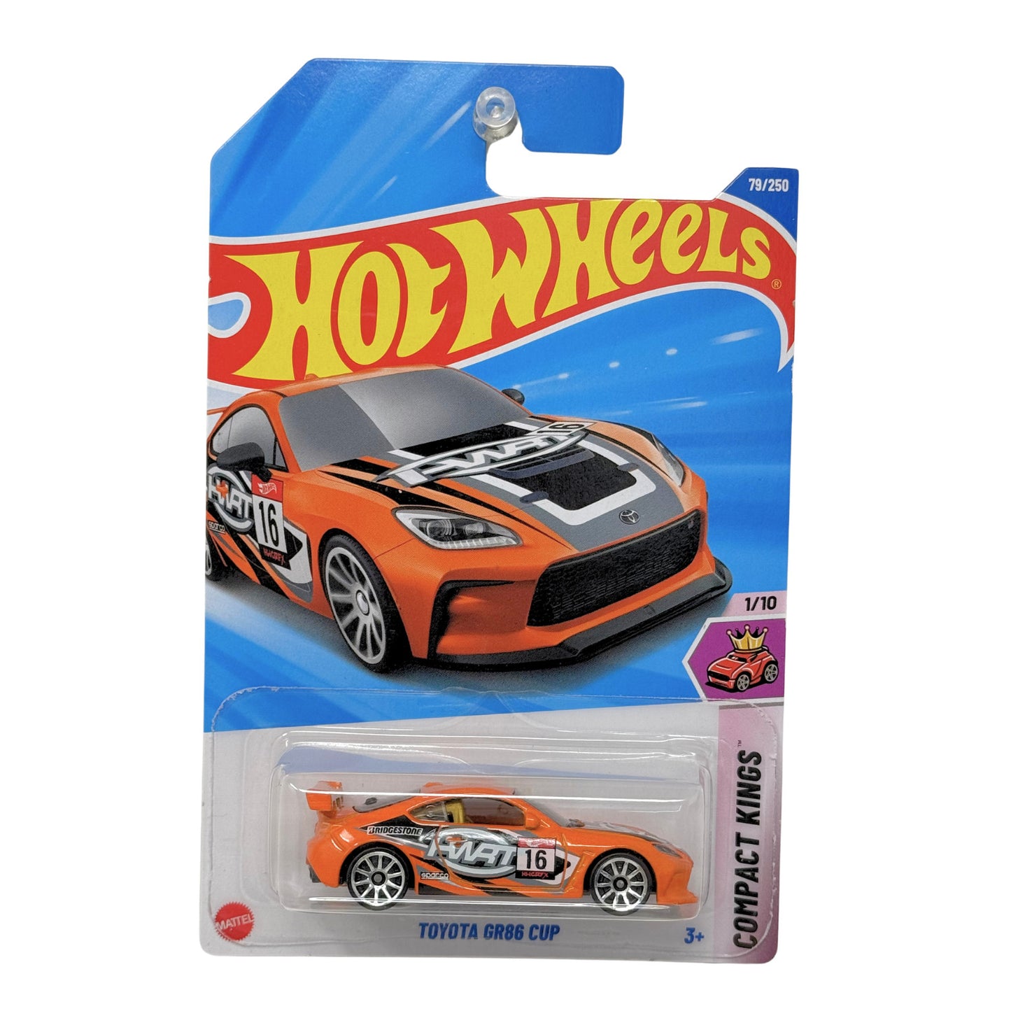 Hot Wheels Compact Kings Toyota GR86 Cup 1:64 Diecast