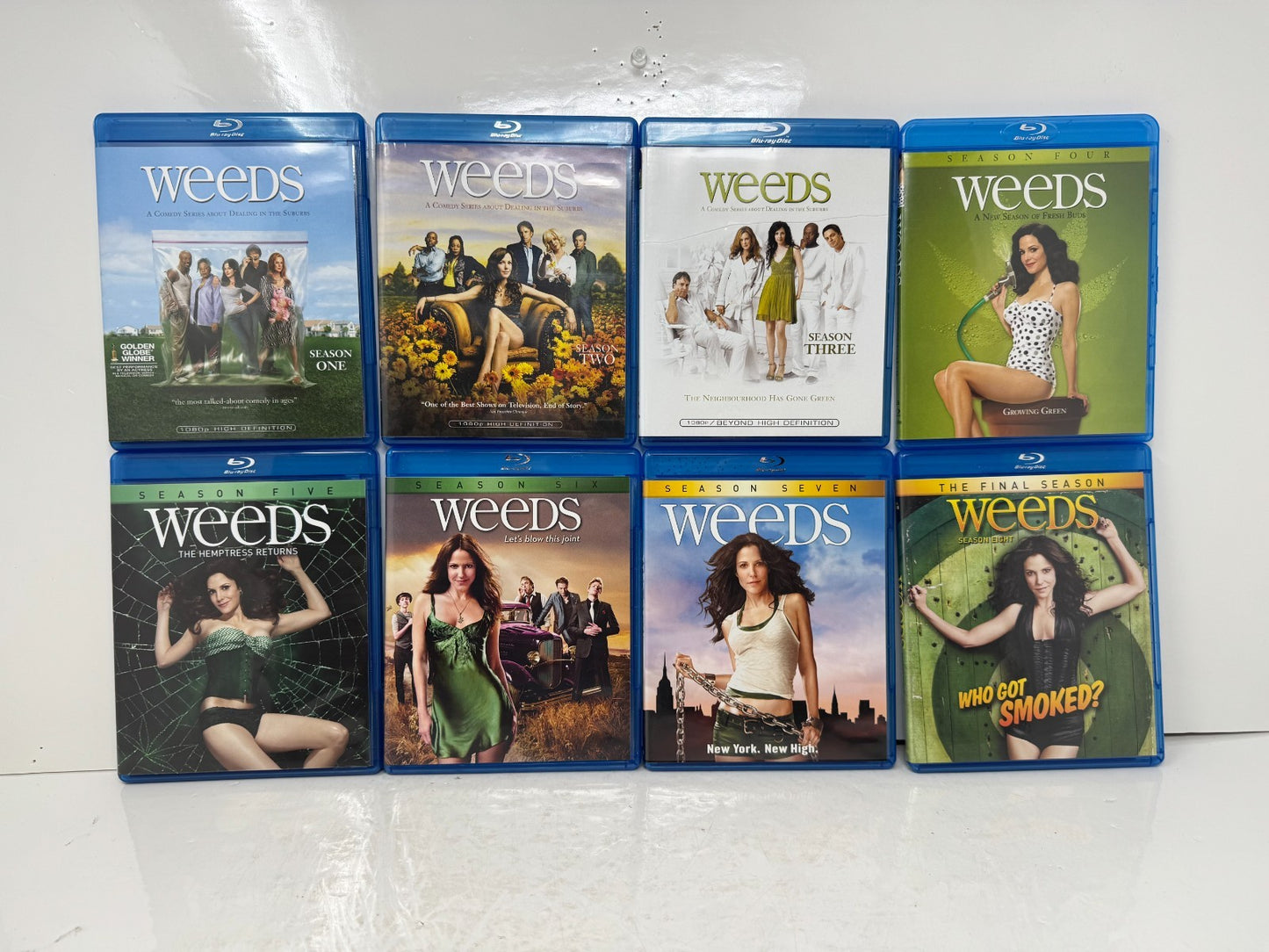 Weeds Complete Series (Blu-ray) Mary-Louise Parker Comedy TV Series