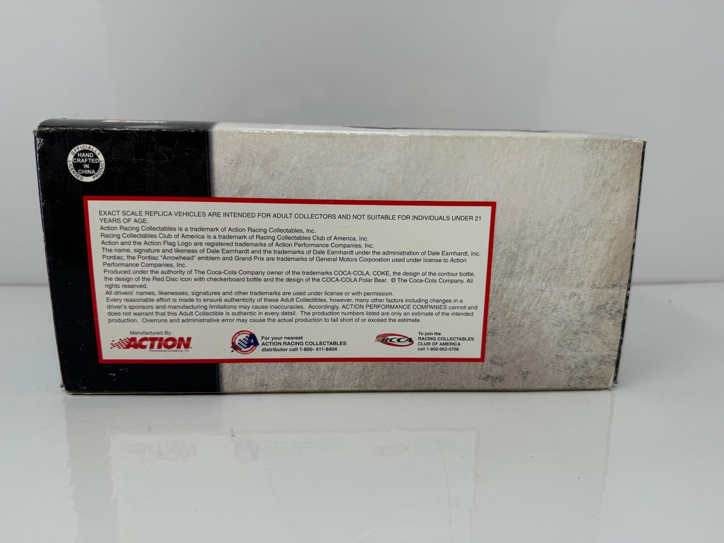Action Nascar Legendary Dale Earnhardt Sr Coke 1980 Pontiac Ventura 1:24 Diecast