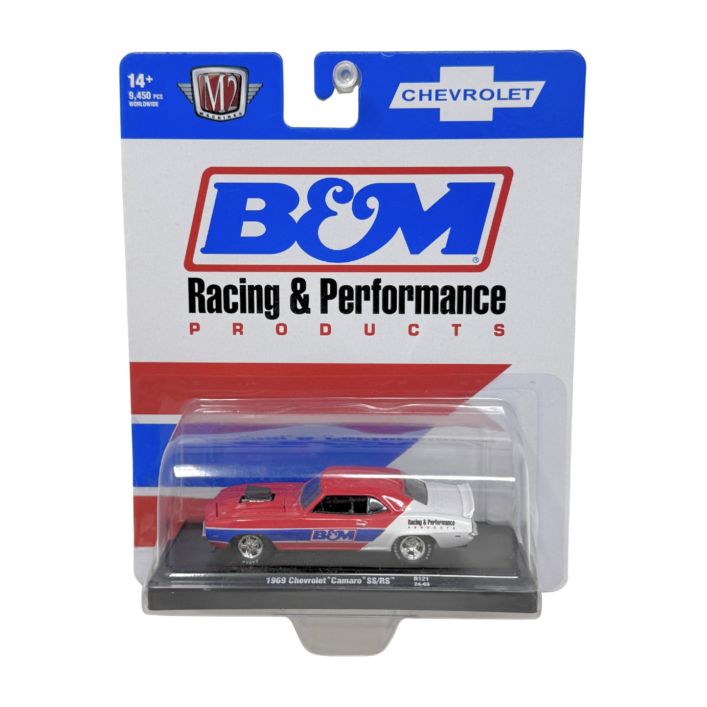 M2 Machines B&M 1969 Chevrolet Camaro SS RS 1:64 Diecast