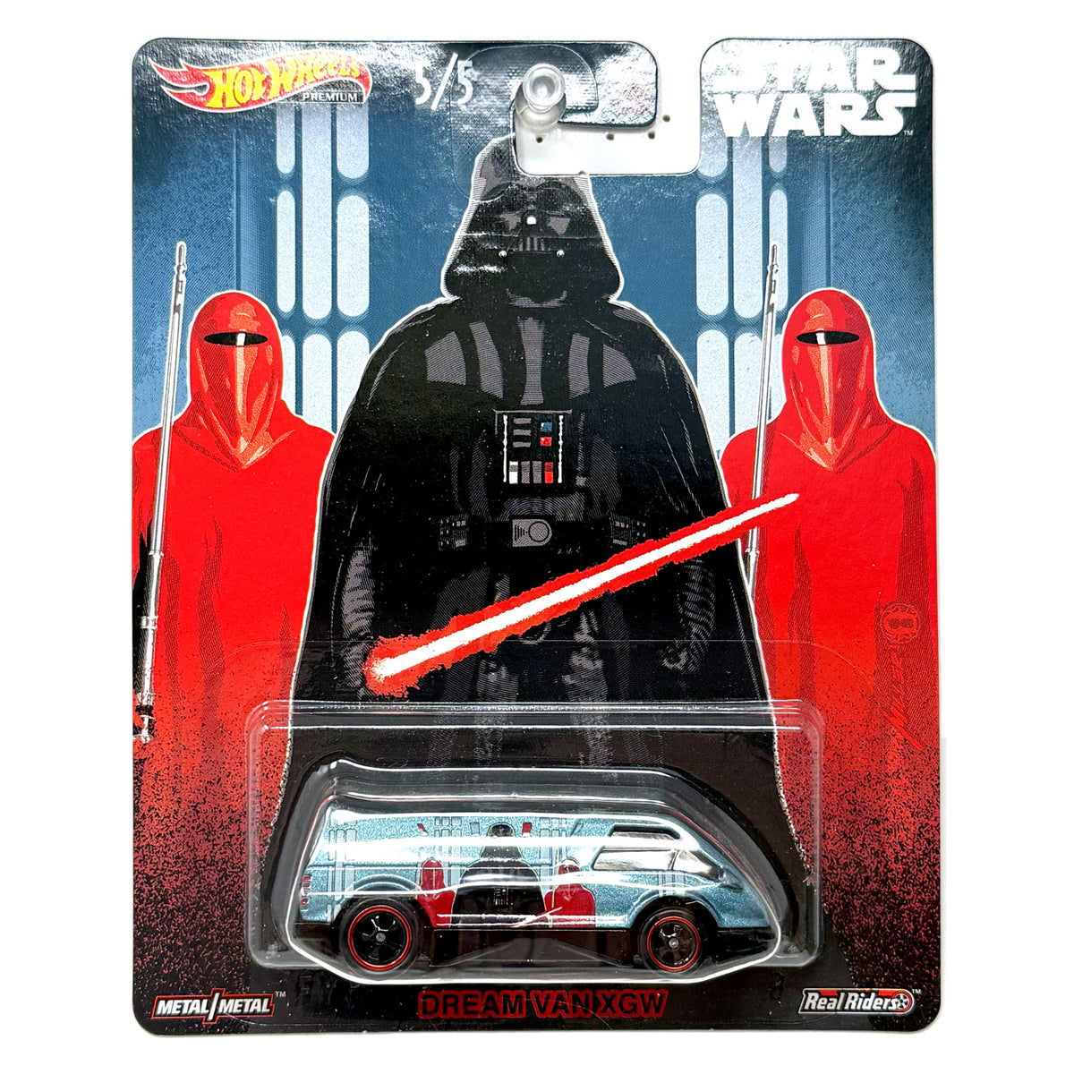 Hot Wheels Premium Star Wars Darth Vader Dream Van XGW 1:64 Diecast Real Riders