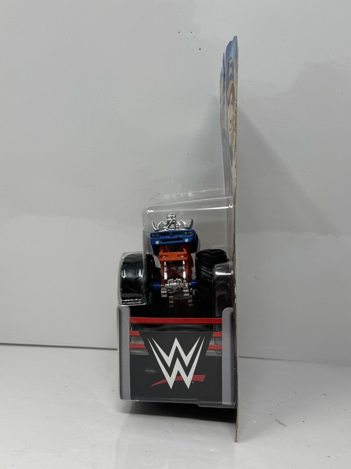 Hot Wheels Monster Trucks WWE John Cena 1:64 Diecast Blue and Orange