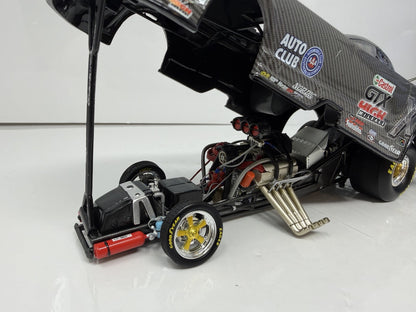 Action NHRA John Force Castrol 2008 Mustang Carbon Fiber 1:24 Diecast