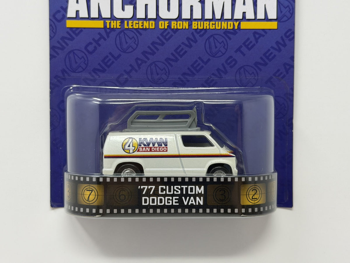 Hot Wheels Retro Entertainment Anchorman 1977 Custom Dodge Van 1:64 Diecast