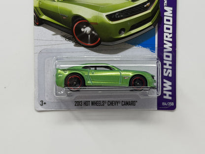 Hot Wheels HW Showroom 2013 Hot Wheels Chevy Camaro 1:64 Diecast Green