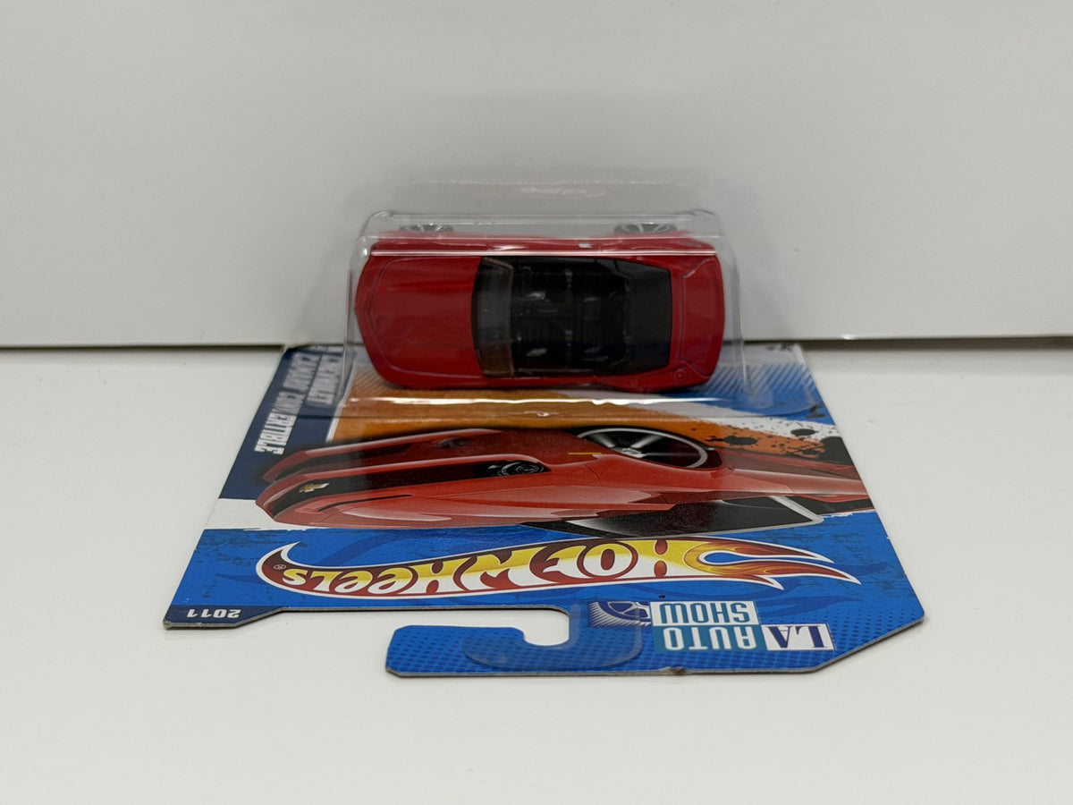 Hot Wheels LA Auto Show Chevrolet Camaro Convertible 1:64 Diecast Red