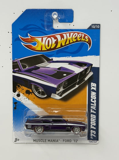 Hot Wheels Super Treasure Hunt 1973 Ford Falcon XB Muscle Mania 1:64 Diecast STH