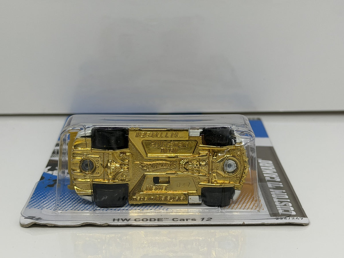 Hot Wheels HW Code Cars 2012 Custom 2011 Camaro 1:64 Diecast White