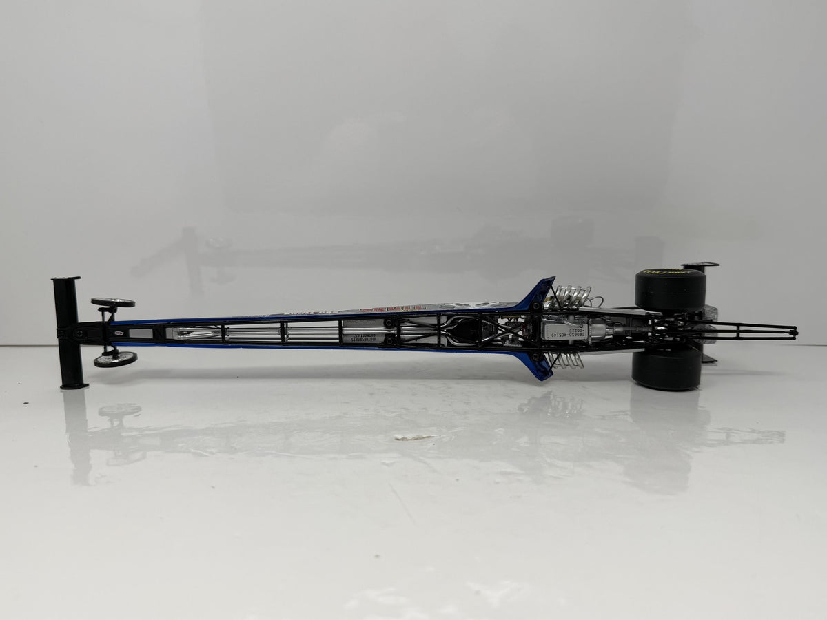 Action NHRA 2006 Melanie Troxel Skull Gear RCCA Color Chrome Top Fuel Dragster 1:24 Diecast Silver Blue Black 1 of 240