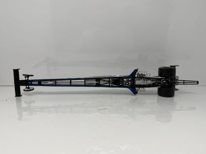 Action NHRA 2006 Melanie Troxel Skull Gear RCCA Color Chrome Top Fuel Dragster 1:24 Diecast Silver Blue Black 1 of 240