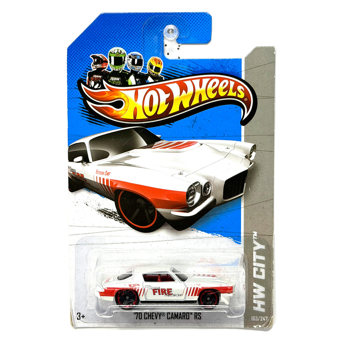 Hot Wheels HW City 1970 Chevrolet Camaro RS 1:64 Diecast White
