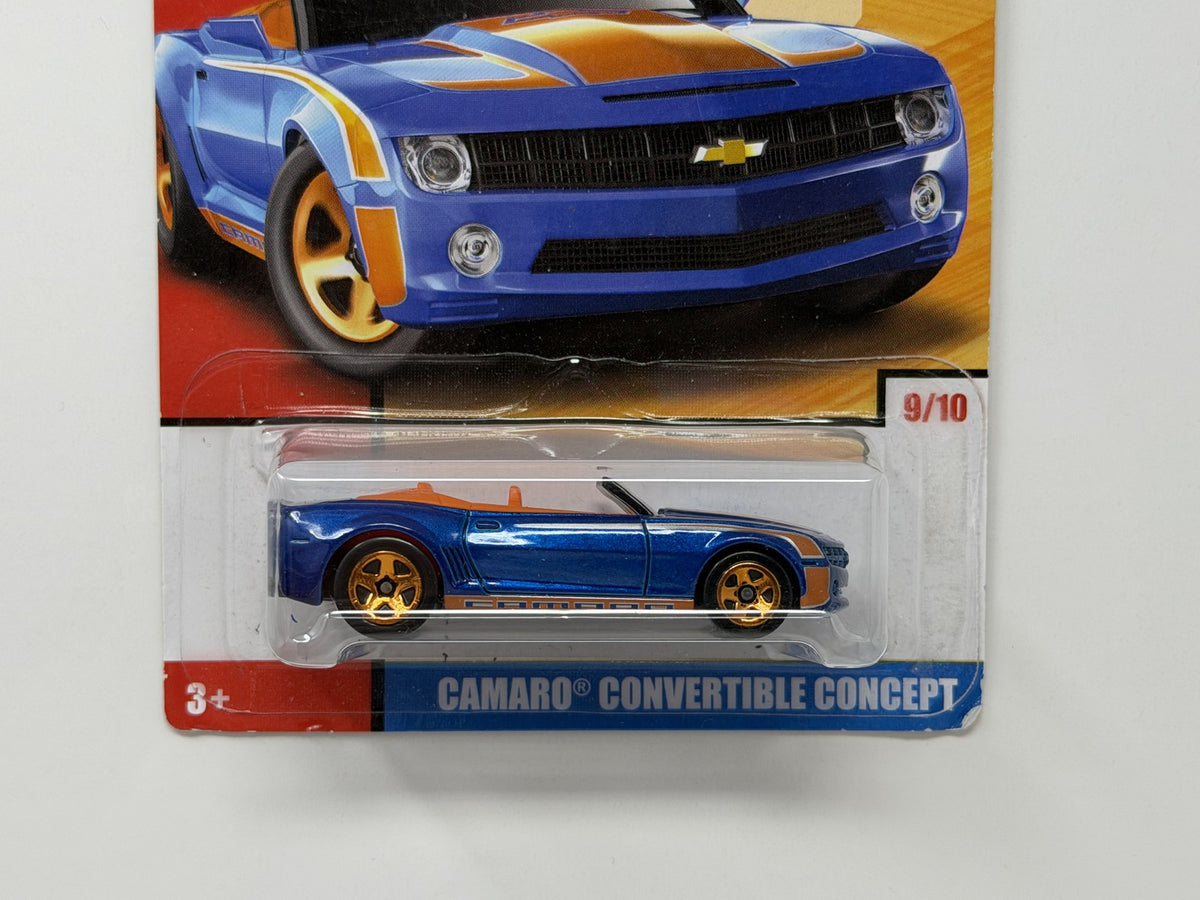 Hot Wheels 00s Camaro Convertible Concept 1:64 Diecast Blue