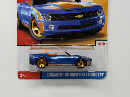 Hot Wheels 00s Camaro Convertible Concept 1:64 Diecast Blue