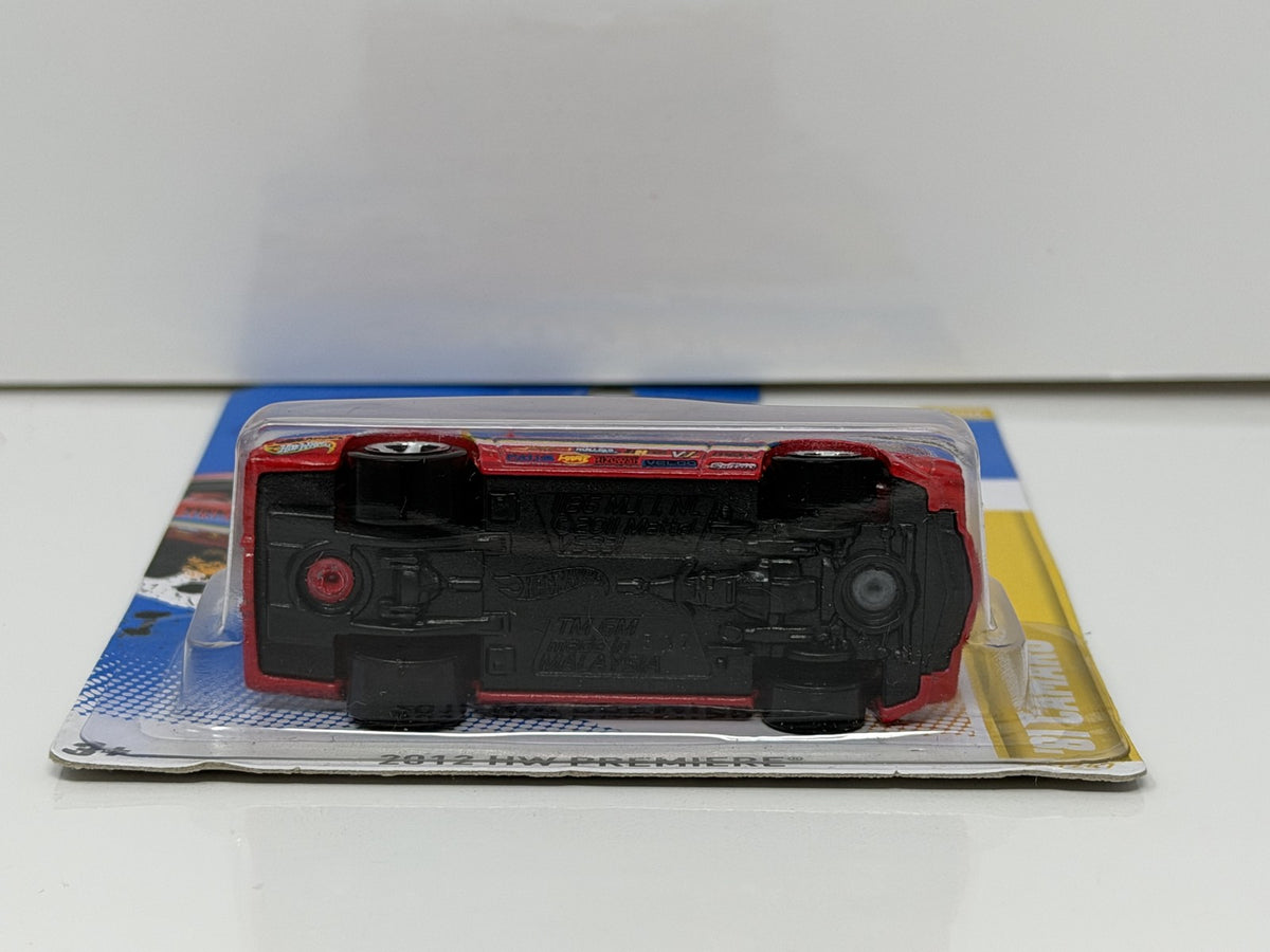 Hot Wheels 2012 HW Premiere 1981 Chevrolet Camaro 1:64 Diecast Red