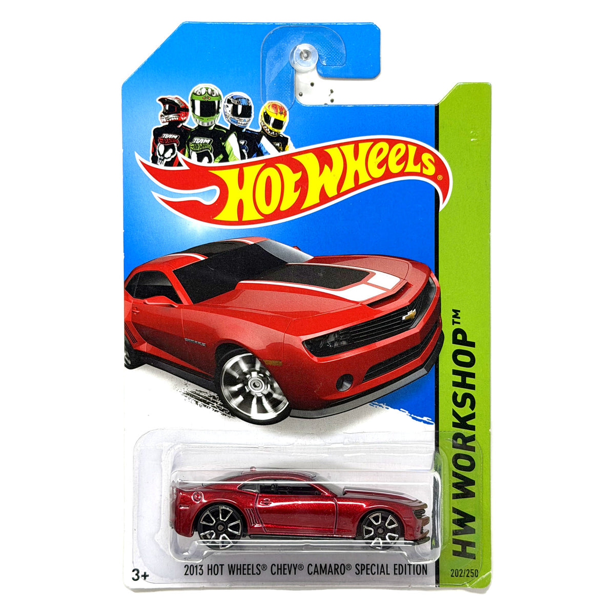 Hot Wheels HW Workshop 2013 Chevy Camaro Special Edition 1:64 Diecast Red