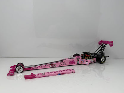 Action NHRA 2003 Shirley Muldowney Mac Tools Grease 25th Anniversary Action Racing Collectables Top Fuel Dragster 1:24 Diecast Pink
