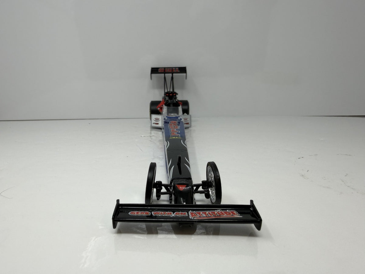 Action NHRA 2006 Melanie Troxel Skull Gear RCCA Color Chrome Top Fuel Dragster 1:24 Diecast Silver Blue Black 1 of 240