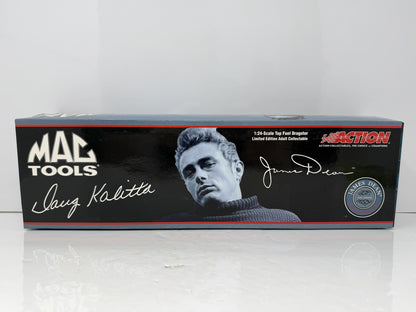 Action NHRA 2005 Doug Kalitta Mac Tools James Dean 50th Anniversary Action Racing Collectables Top Fuel Dragster 1:24 Diecast Blue Black 1 of 108