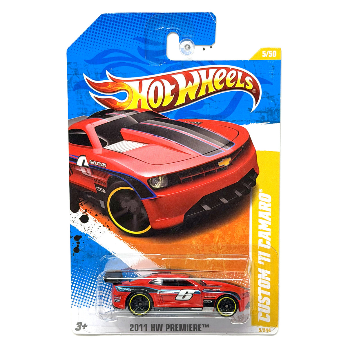 Hot Wheels HW Premiere 2011 Custom Chevrolet Camaro 1:64 Diecast Red