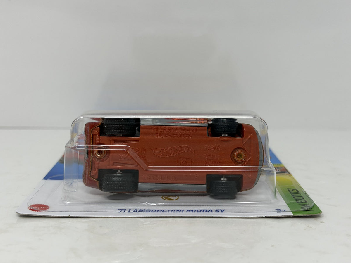 Hot Wheels Super Treasure Hunt 1971 Lamborghini Miura SV 1:64 Diecast STH