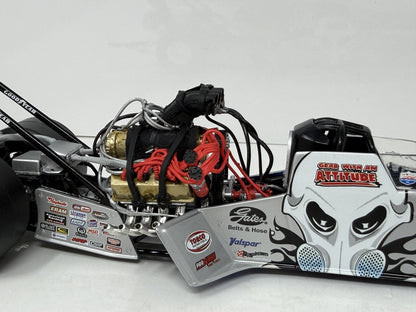 Action NHRA 2006 Melanie Troxel Skull Gear RCCA Color Chrome Top Fuel Dragster 1:24 Diecast Silver Blue Black 1 of 240