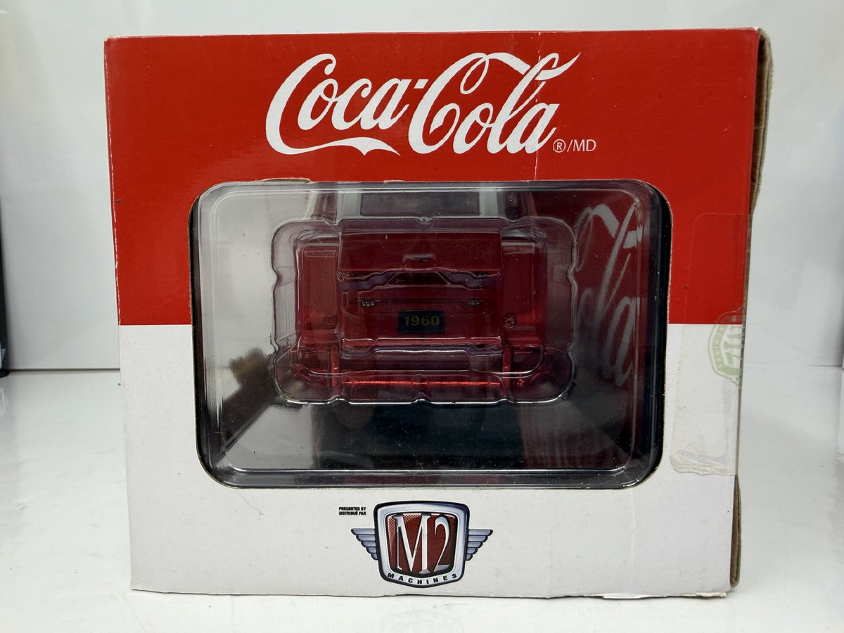 M2 Machines Coca-Cola 1960 Volkswagen Microbus CHASE 1:24 Diecast Red White