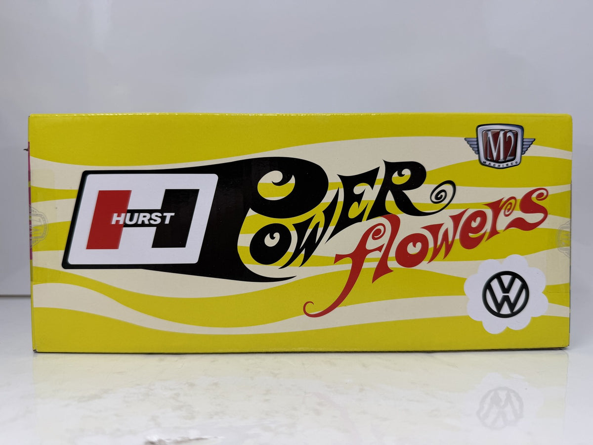 M2 Machines Hurst 1960 Volkswagen Delivery Van CHASE 1:24 Diecast Yellow