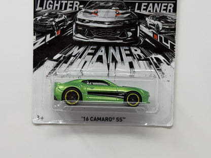 Hot Wheels Lighter Leaner Meaner 2016 Camaro SS 1:64 Diecast Green