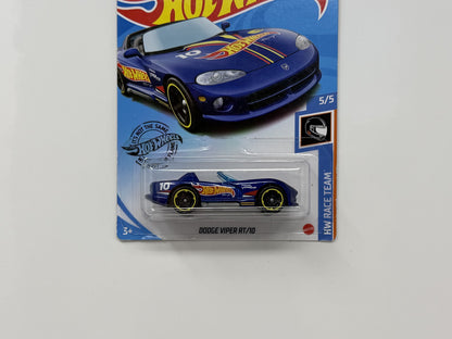 Hot Wheels Treasure Hunt Dodge Viper RT/10 Race Team 1:64 Diecast Blue
