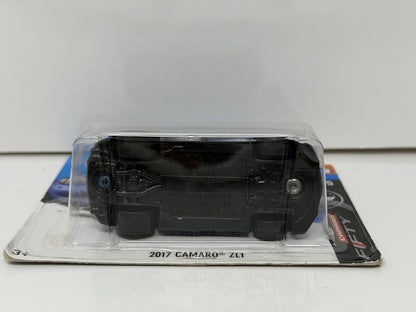 Hot Wheels Camaro Fifty 2017 Chevrolet Camaro ZL1 1:64 Diecast Blue Short Card