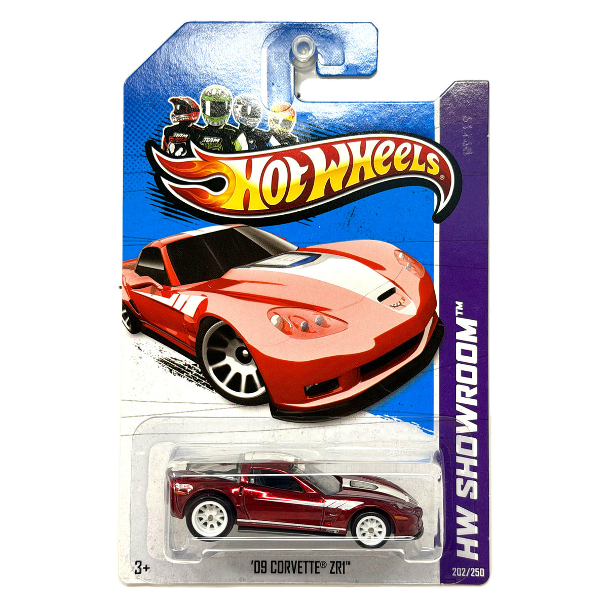 Hot Wheels Super Treasure Hunt 2009 Corvette ZR1 HW Showroom 1:64 Diecast STH