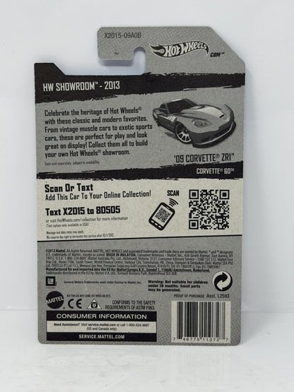Hot Wheels Super Treasure Hunt 2009 Corvette ZR1 HW Showroom 1:64 Diecast STH