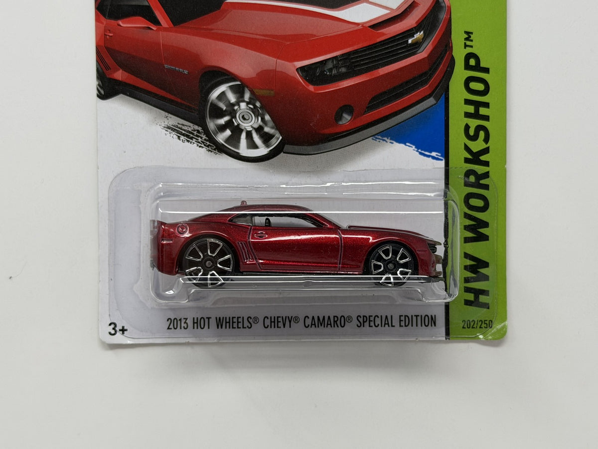 Hot Wheels HW Workshop 2013 Chevy Camaro Special Edition 1:64 Diecast Red