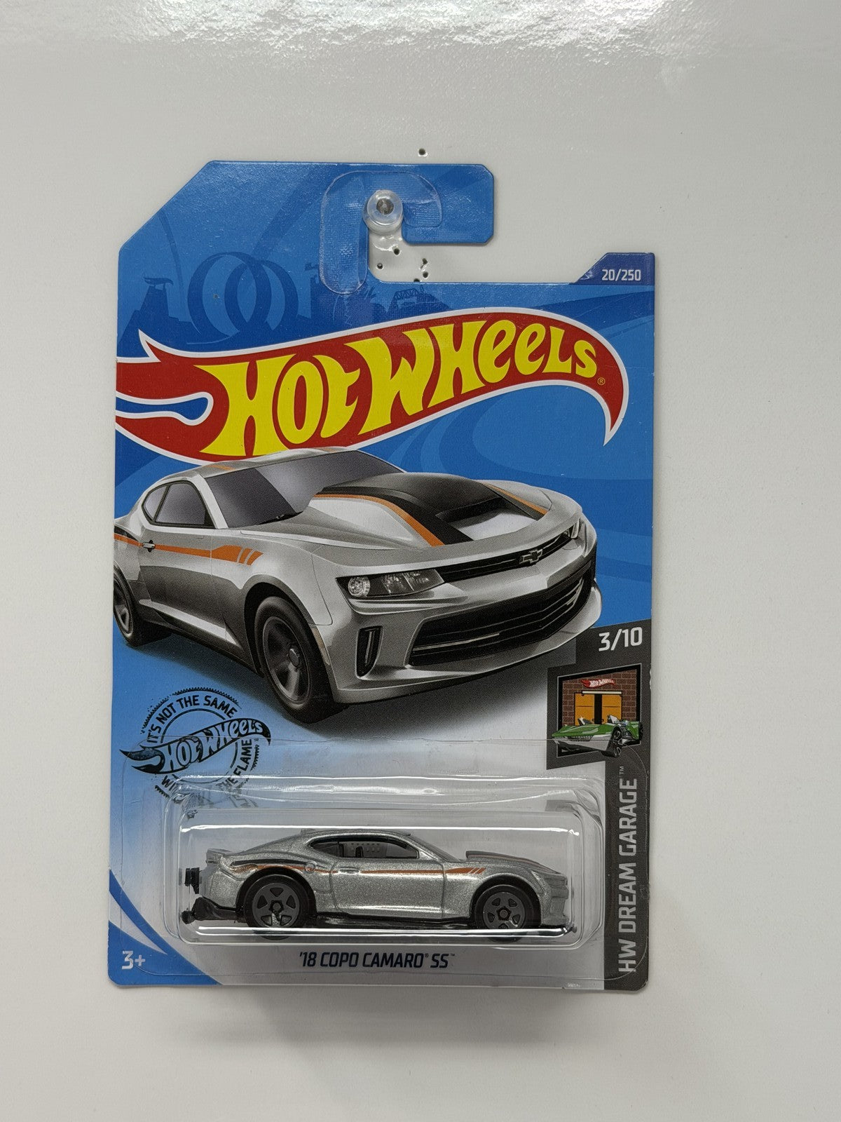 Hot Wheels Dream Garage 2018 Chevrolet COPO Camaro SS 1:64 Diecast Silver