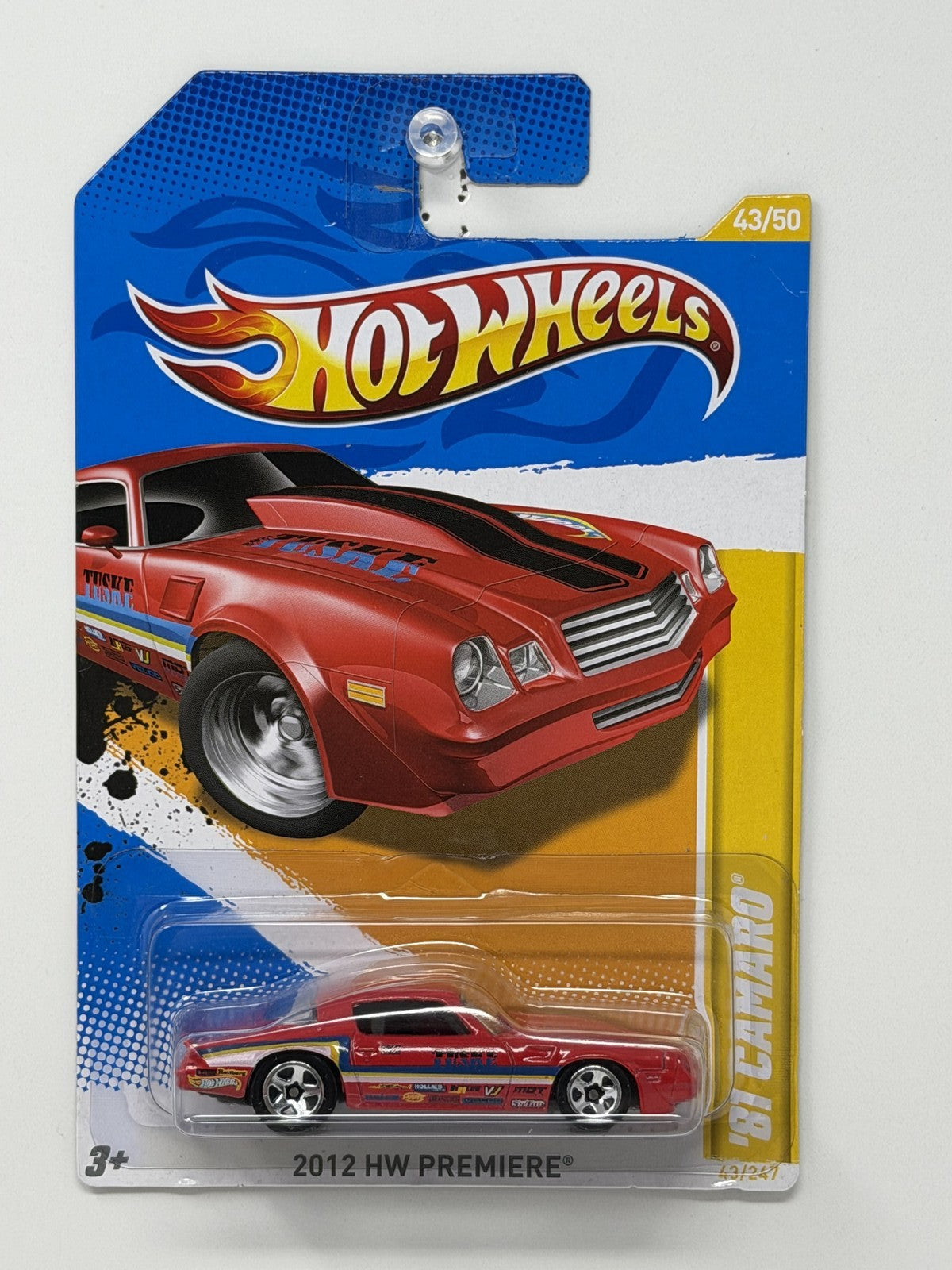 Hot Wheels 2012 HW Premiere 1981 Chevrolet Camaro 1:64 Diecast Red