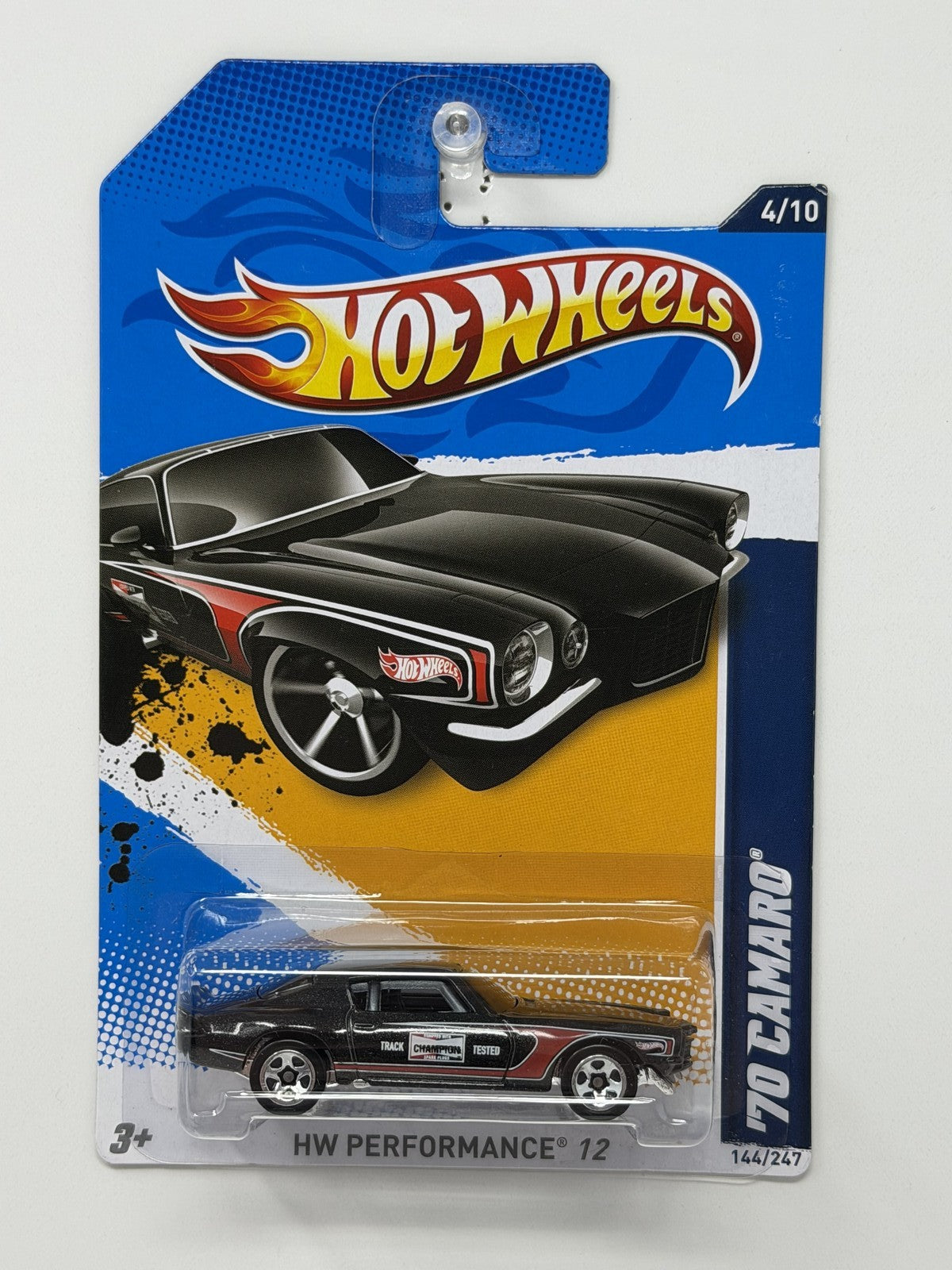 Hot Wheels HW Performance 1970 Chevrolet Camaro 1:64 Diecast Black