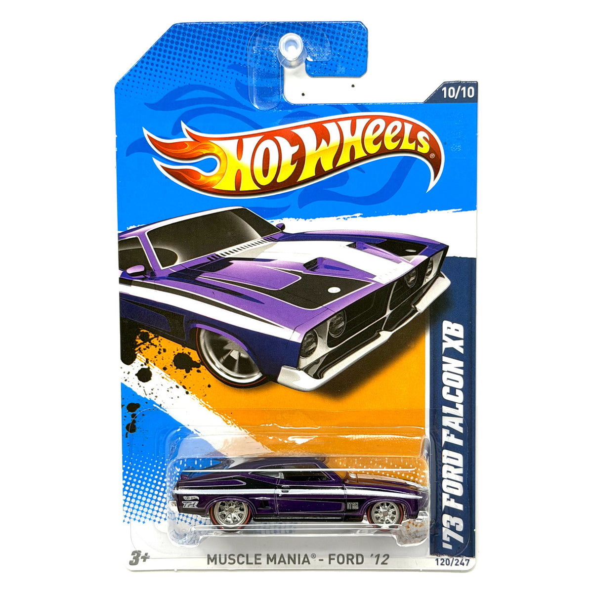 Hot Wheels Super Treasure Hunt 1973 Ford Falcon XB Muscle Mania 1:64 Diecast STH